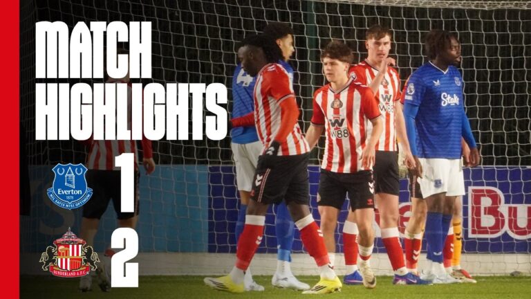 Abdullahi & Geragusian On Target Everton U21s 1 – 2 Sunderland AFC U21s PL2 Highlights