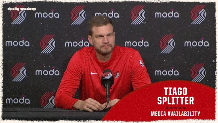 Tiago Splitter Pregame Media Availability Trail Blazers vs Nuggets February 20, 2026