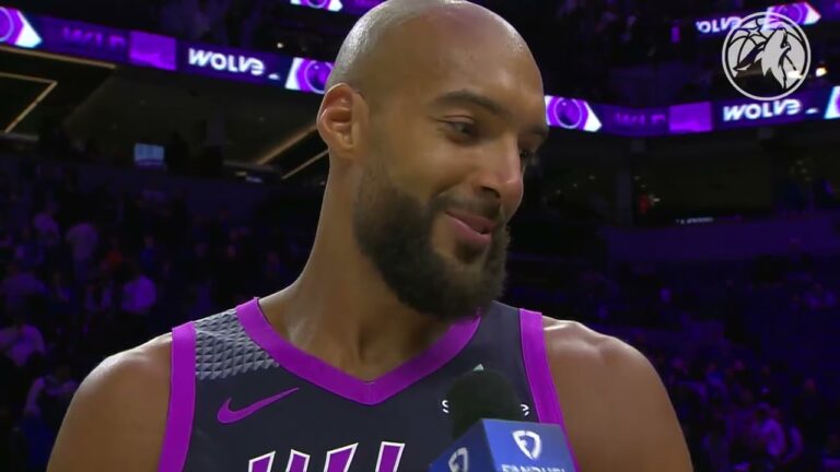 Rudy Gobert Postgame Interview After Win Against Dallas Mavericks 2.20.26