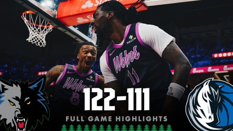 Minnesota Timberwolves Defeat Dallas Mavericks, 122-111 02.20.26