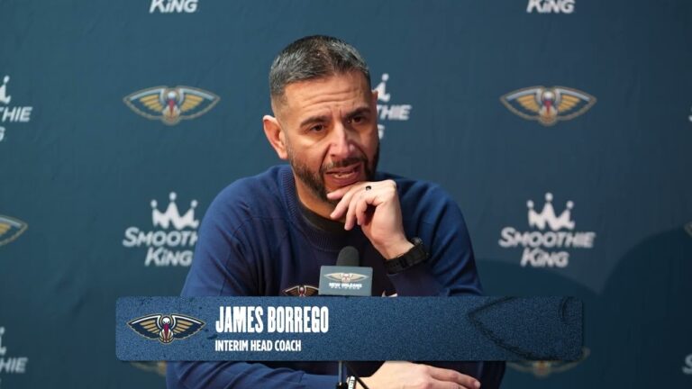 James Borrego Pelicans-Bucks Postgame Interview 2 20 2026