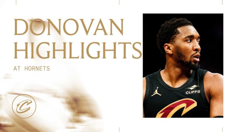 Cavs at Hornets Donovan Mitchell Highlights 02.20.2026