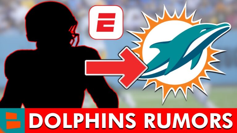 ESPN Names Miami Dolphins The PERFECT Fit For TOP NFL Free Agent