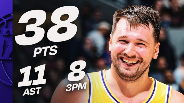 Luka Dončić Erupts for 38 Points & 11 Assists in Clutch Win February 20, 2026
