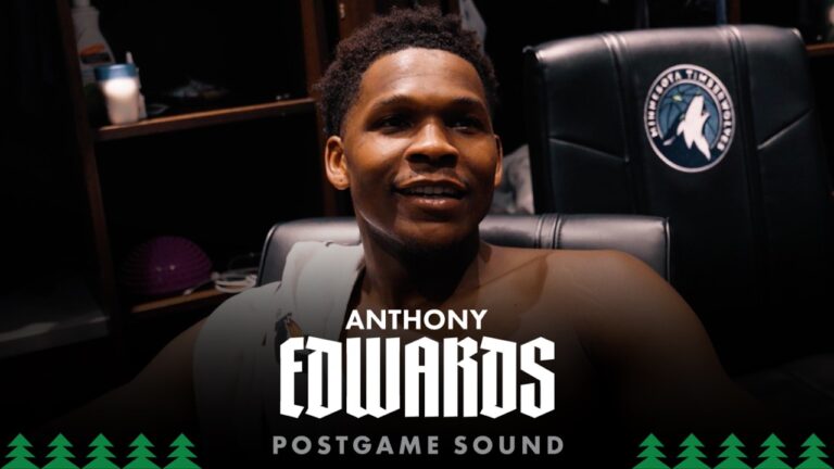 I Think Finchy Is A Big Part Of My Success Anthony Edwards Postgame Sound 02.20.26