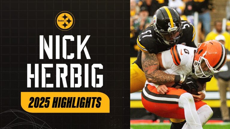 Nick Herbig’s 2025 Highlights Pittsburgh Steelers