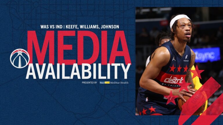 Media Availability: Head Coach Brian Keefe, Alondes Williams, Tre Johnson 2.20.26