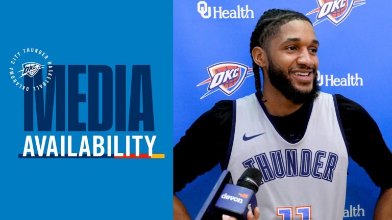 Practice Media Availability with Isaiah Joe February 21, 2026 OKC Thunder