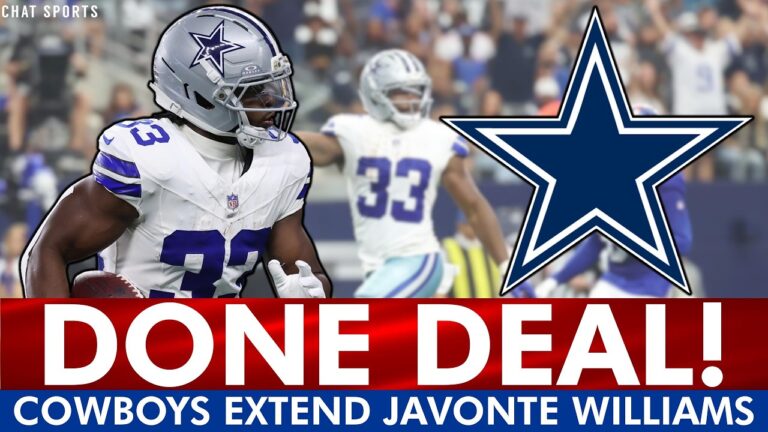 JUST IN: Cowboys Re-Sign Javonte Williams On 3-Year Contract Cowboys News & Contract Details