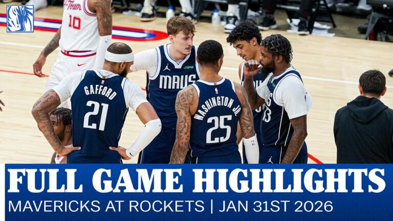 Mavericks Highlights at Houston Rockets January 31, 2026