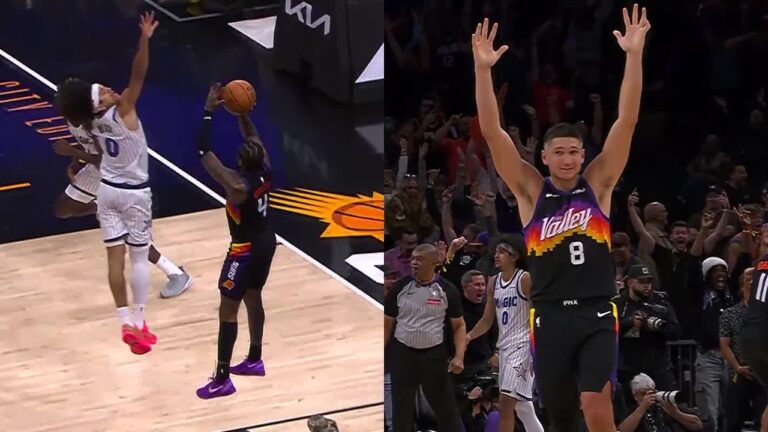 JALEN GREEN HITS GAME-WINNING THREE TissotBuzzerBeater February 21, 2026