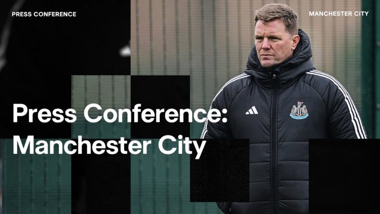 PRESS CONFERENCE Eddie Howe pre-Manchester City (A) Carabao Cup Semi-Final