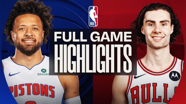 PISTONS at BULLS FULL GAME HIGHLIGHTS February 21, 2026