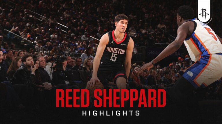 Reed Sheppard (10 points) Highlights vs. New York Knicks