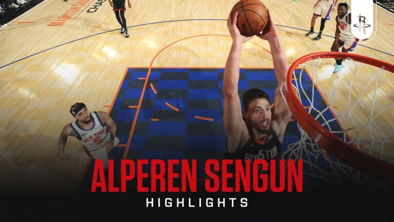 Alperen Sengun (16 points) Highlights vs. New York Knicks