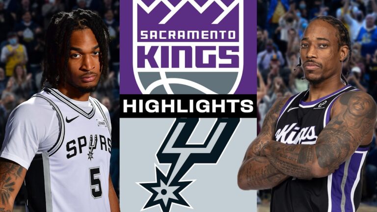 Spurs Earn Eight Straight Win With Victory Vs. Kings In Austin