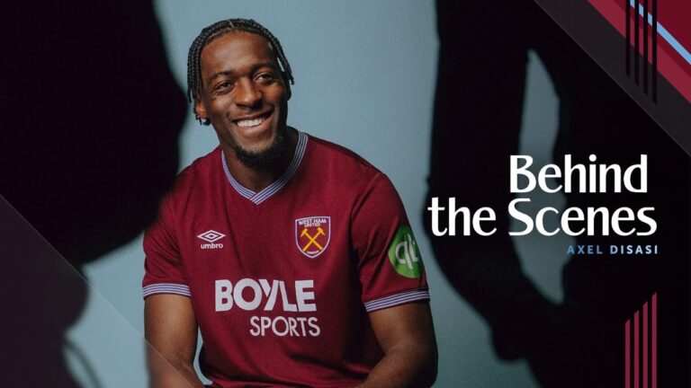 Axel Disasi’s First Day As A Hammer! Behind the Scenes