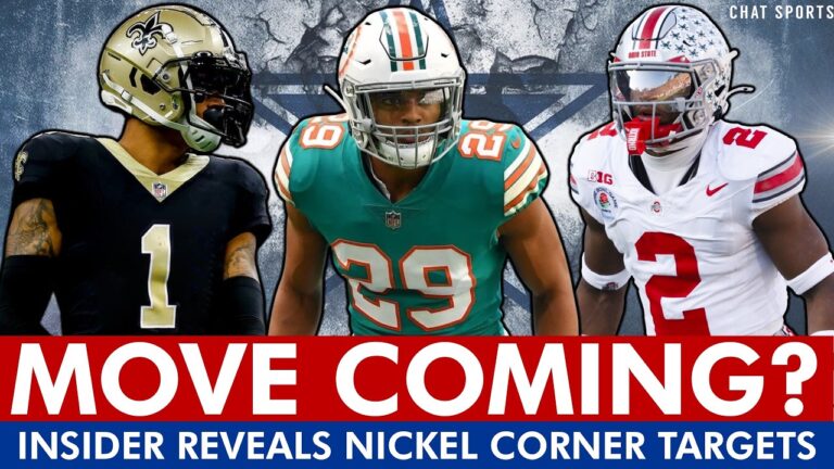 Cowboys Rumors Via INSIDER On Minkah Fitzpatrick Trade, Landing Caleb Downs, 3 Free Agent CB Targets