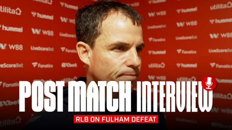 It was a game of key moments Régis Le Bris On Fulham Defeat Post Match Interview