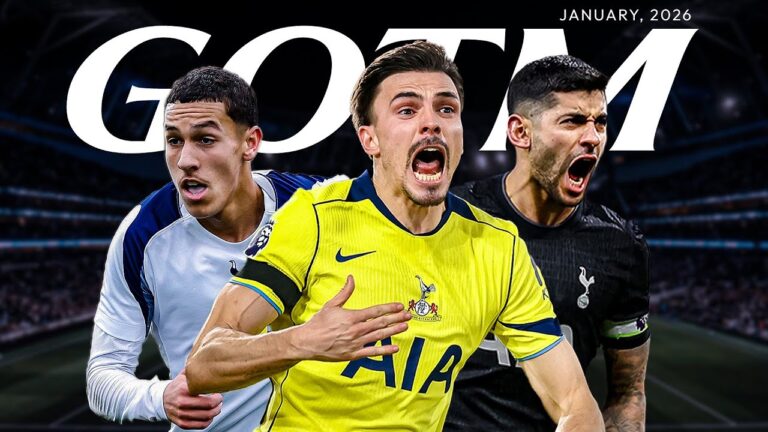 Spurs Goal of the Month January 2026