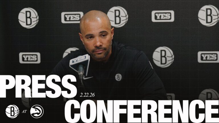 Jordi Fernández Postgame Press Conference vs. Atlanta