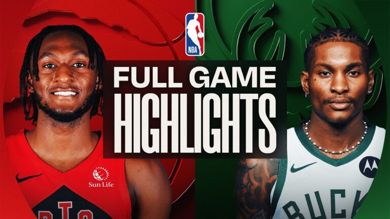 RAPTORS at BUCKS FULL GAME HIGHLIGHTS February 22, 2026