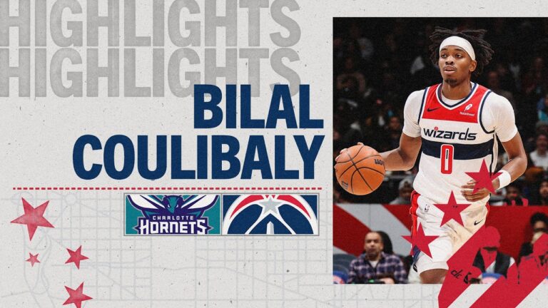 Highlights: Bilal Coulibaly Scores 17 Points vs. Charlotte Hornets 02.22.26