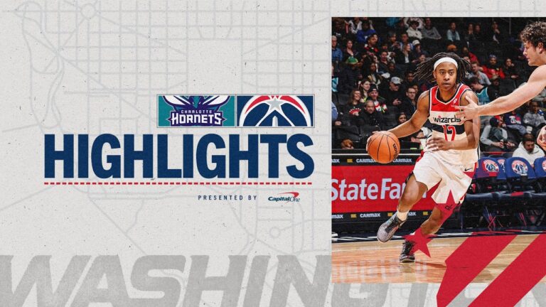 Highlights: Washington Wizards vs. Charlotte Hornets 02.22.26