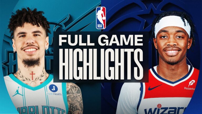 HORNETS at WIZARDS FULL GAME HIGHLIGHTS February 22, 2026