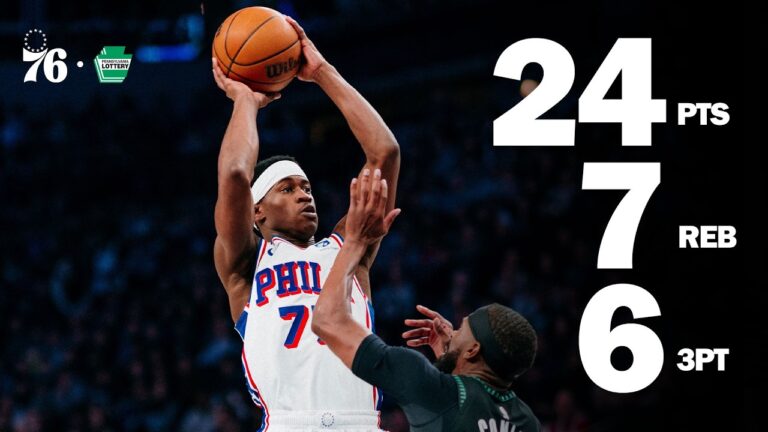 VJ Edgecombe HITS CAREER-HIGH 6 From Deep
