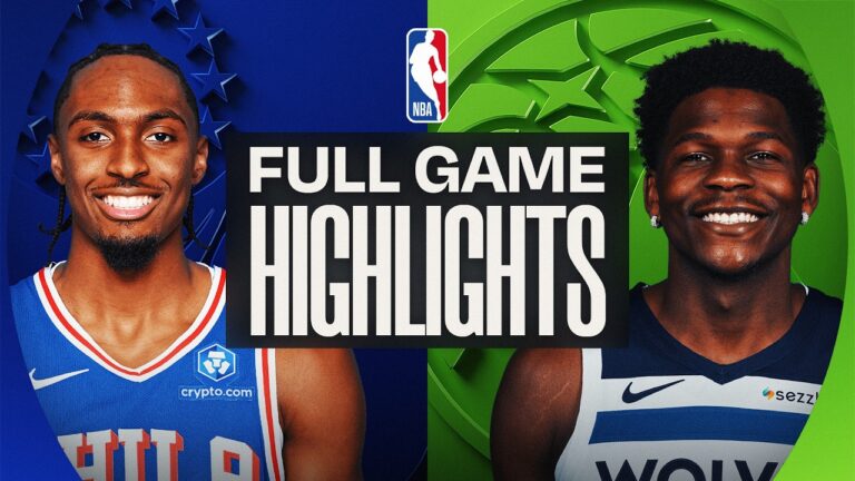 76ERS at TIMBERWOLVES FULL GAME HIGHLIGHTS February 22, 2026