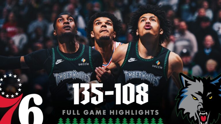 Minnesota Timberwolves Fall To Sixers, 135-108 02.22.26