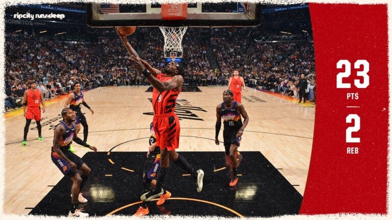 Jerami Grant Puts Up 23 Points on 70 shooting against Suns February 22th, 2026
