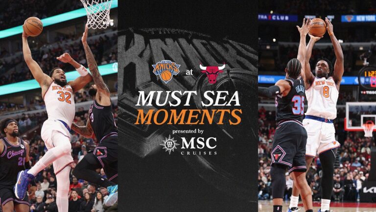 Knicks Beat Chicago Bulls in First Game of Midwest Road Trip February 22, 2026