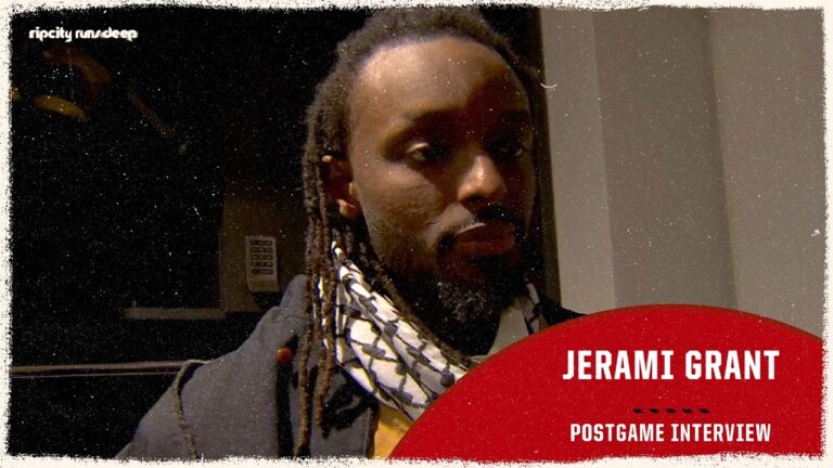 Jerami Grant On The Win Tonight Against The Suns Trail Blazers at Suns February 22, 2026