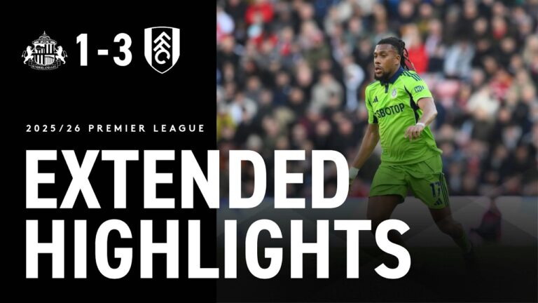 Big Win On The Road! Stadium Of Light Victory Sunderland 1-3 Fulham