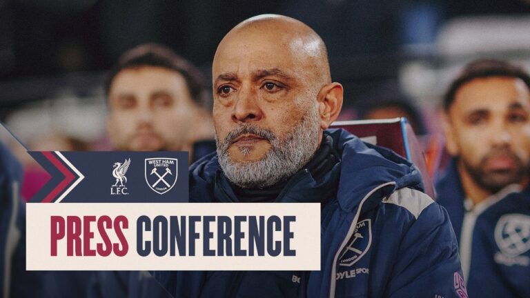 LIVE: Nuno Espírito Santo’s Press Conference Liverpool v West Ham