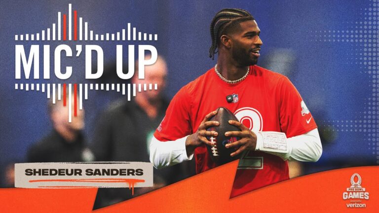 Shedeur Sanders Pro Bowl – Mic’d Up