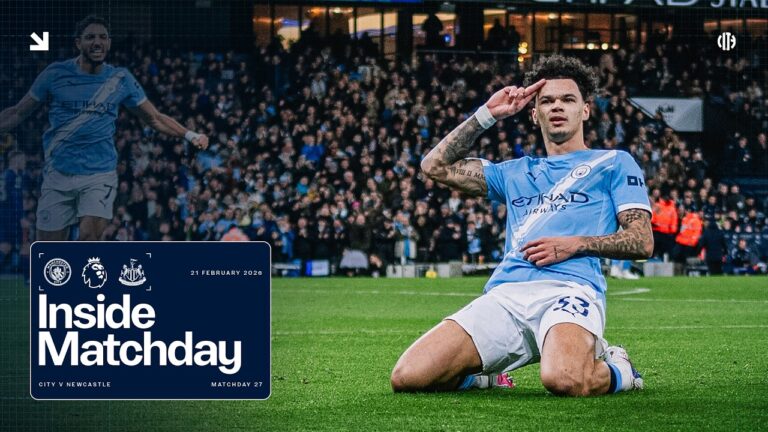 Nico O’Reilly brace as City secure 3 points Man City 2-1 Newcastle Inside Matchday