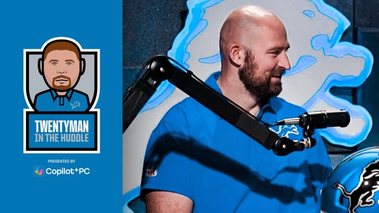Mike Kafka, Dan Skipper and Steve Oliver discuss new roles with the Lions Twentyman in the Huddle