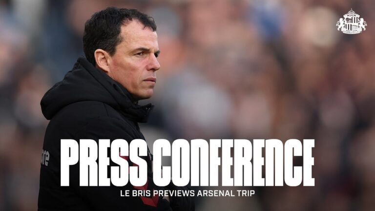 Arsenal vs Sunderland AFC Régis Le Bris’ Premier League Press Conference