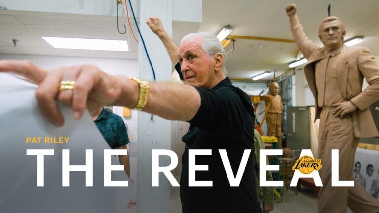 You Got It Pretty Damn Good BTS of Pat Rileys Statue