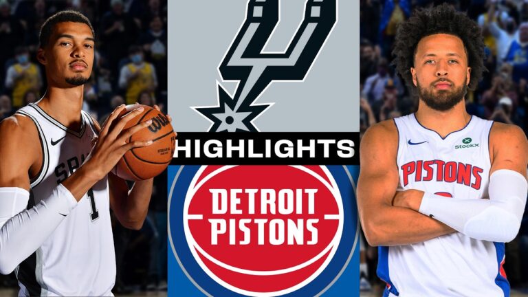 Spurs Continue Win Streak With Huge Game In Detroit!