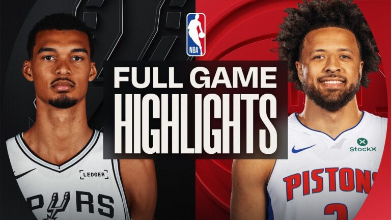 PISTONS at SPURS FULL GAME HIGHLIGHTS February 23, 2026