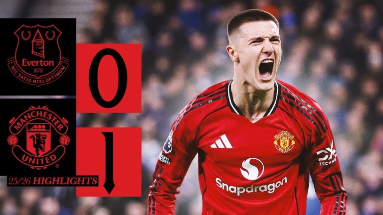 ANOTHER Sesko Winner! Everton v Man Utd Highlights