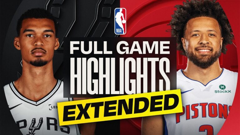 EXTENDED: PISTONS at SPURS FULL GAME HIGHLIGHTS February 23, 2026