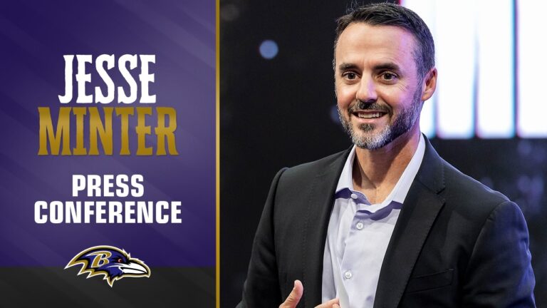Jesse Minter 2026 NFL Combine Press Conference Baltimore Ravens