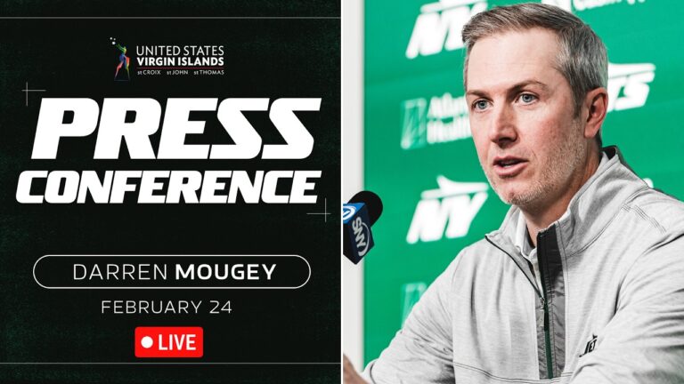 Darren Mougey NFL Combine Press Conference (2 24) New York Jets