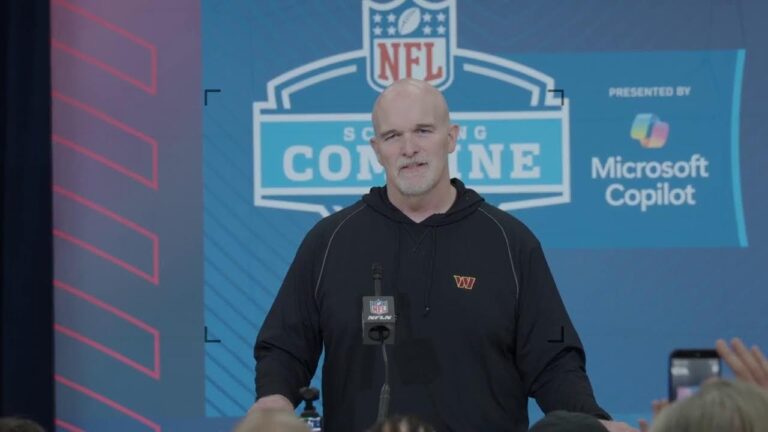 LIVE: HC Dan Quinn Speaks to the Media at the 2026 NFL Combine Washington Commanders
