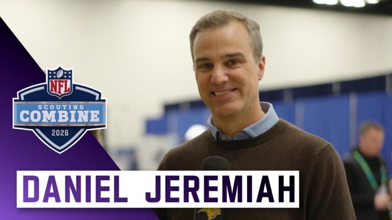NFL Network’s Daniel Jeremiah on 2026 NFL Draft Predictions, Top Prospects for Vikings, Adding Depth